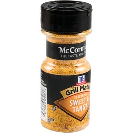 McCormick Grill Mates Seasoning, Sweet & Tangy, Grilling Seasoning for Mouthwatering Chicken, Steak, Seafood, and More, 2.9 oz (Pack of 6)