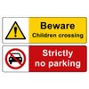The Signal Range Pack of 2 signs 300mm x 200mm