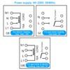 Programmable Smart Digital Thermostat Room Temperature Controller with LED Touchscreen