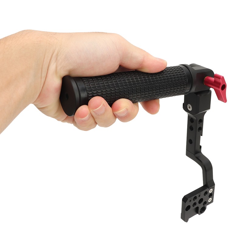 Camera Stabilizer Handlegrip Adjustable 180 Degrees Angle Aluminium Alloy Anti