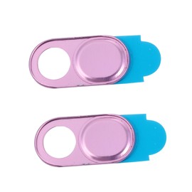 OSALADI 2pcs Aluminum Alloy Webcam Cover Elegant Privacy for Laptop Tablet Desktop Camera Cover Metallic Texture for Secure Device Usage
