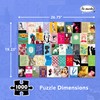 Re-marks Jane Austen Literary Jigsaw Puzzle, 1000 Piece Puzzle for