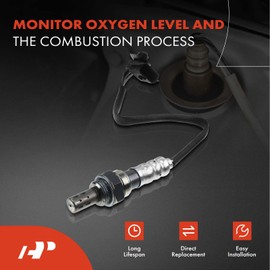 A-Premium O2 Oxygen Sensor Compatible with Nissan Armada 2020-2022 & INFINITI Q50 2016-2022, Q60 2017-2021, QX80 2020-2021, 3.0L 5.6L, Downstream Left and Right, 2-PC Set