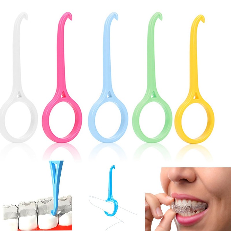 6 pieces aligner removal tool, invisible tooth removal, aligner removal