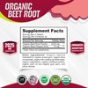 Organic Beet Root Powder Tablets - 2040mg Natural Nitric Oxide