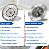 FIXCITI 78mm Sink Plug strainer - SS 304 Sink Plug