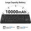 AUSDOM H87 Wireless Mechanical Gaming Keyboard: 10000mAh Battery Tri-Mode 2.4G/BT5.3/USB-C