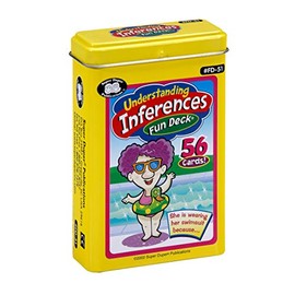 Super Duper Publications | Understanding Inferences Fun Deck | Problem Solving and Reasoning Skills Flash Cards | Educational Learning Materials for Children