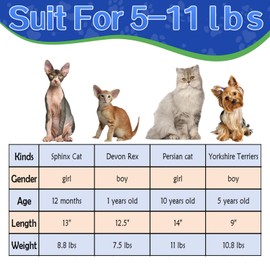 Cat Carrier Backpack Pet Supplies, Breathable Cat Travel Pouch Bag for Small Pets 5-11 lbs