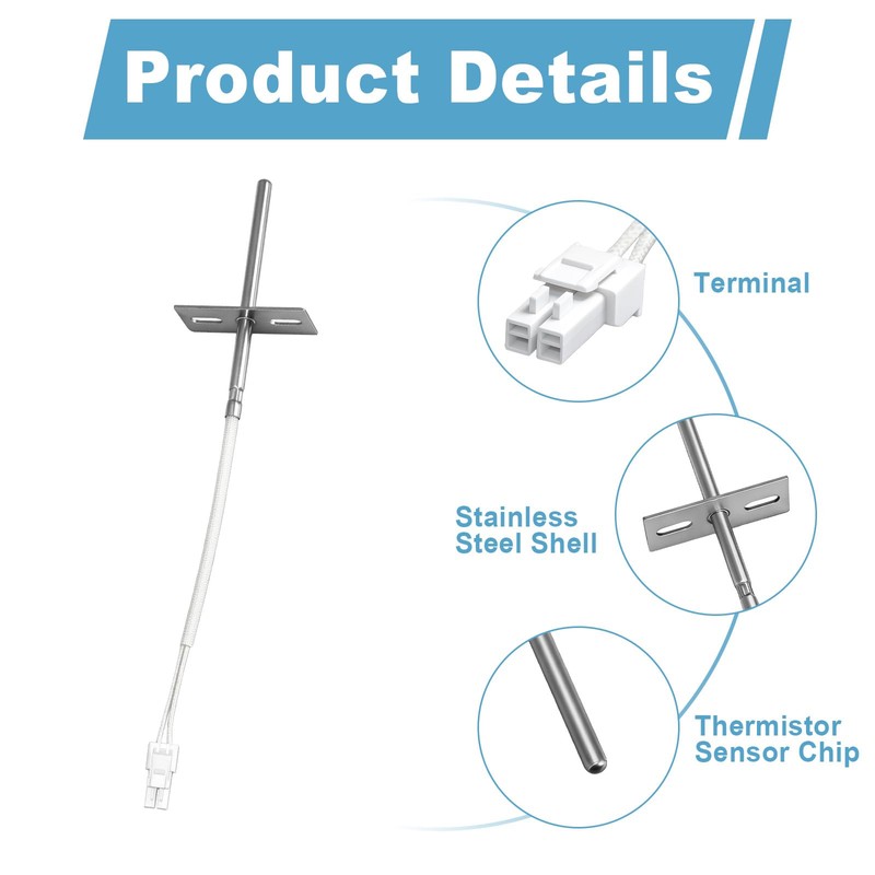 WB21X10165 Oven Temperature Sensor Compatible with GE Kenmore General Electric