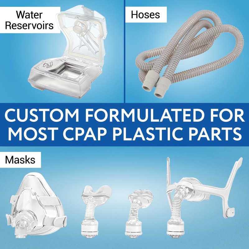 IMPRESA CPAP Cleaning Solution - 2-Pack, 8 Fl Oz Bottles