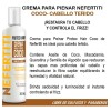 Crema Para Peinar Coco Con Keratina Cabello Teñido 300ml