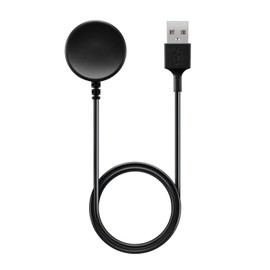 tiyiyok Watch Ladekabel, Magnetisches Kabelloses Ladekabel, USB 100cm, mit Galaxy Watch 3/4/5/6/7/Active/FE, 5V/0.5A, (Schwarz)