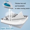MZXcuin Small Ironing Board Cover Scorch Resistant, Cotton Table top