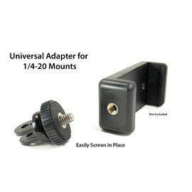 Action Mount 4-Piece Screw Adapter Set for GoPro and Smartphones