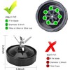 7 Fins Blender Blade Compatible with Ninja Blender Blade Replacement,