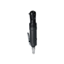 BRILLIANT TOOLS Compressed Air Ratchet 1/4 Inch BT160601 35 Nm I Reversible Ratchet with Square Drive in Accordance with DIN 3120 / ISO 1174 with Ball Lock I Kickback Free
