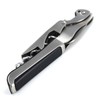 Gulliver Stainless Steel Two Step Waiter's Corkscrew - Black