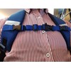 Amlrt Backpack Chest Strap- Nylon - Adjustable Universal (blue)