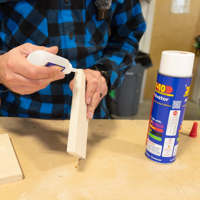 FastCap 2P-10 Super Glue Adhesive 2.25 oz Thick + 12