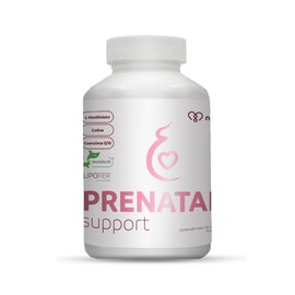 nutriADN – PRENATAL SUPPORT – Multivitamínico para Mujeres con Ácido Fólico y Coenzima Q10 – Fórmula con Vitaminas y Minerales Esenciales para mujeres