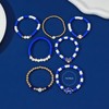 Smilelife Baseball Bracelets for Women Game Day Stackable Bracelets Baseball