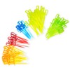 ODDIER 100PCS 3.3 Inch Plastic Sword Toothpicks Picks for Appetizers,
