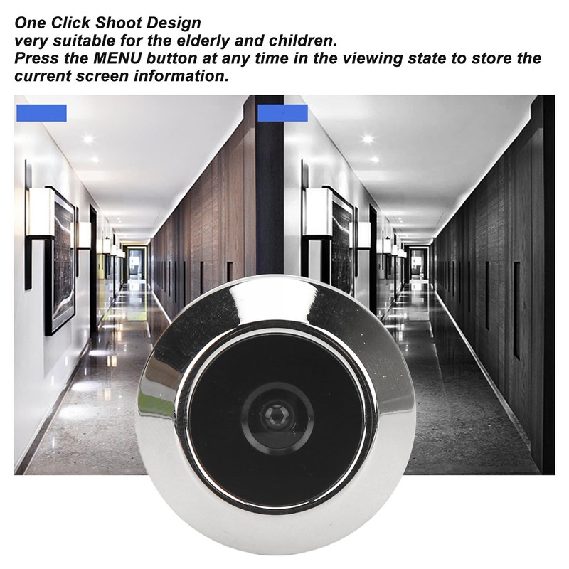 1MP Smart Digital Door Viewer with 2.4in TFT Display 160