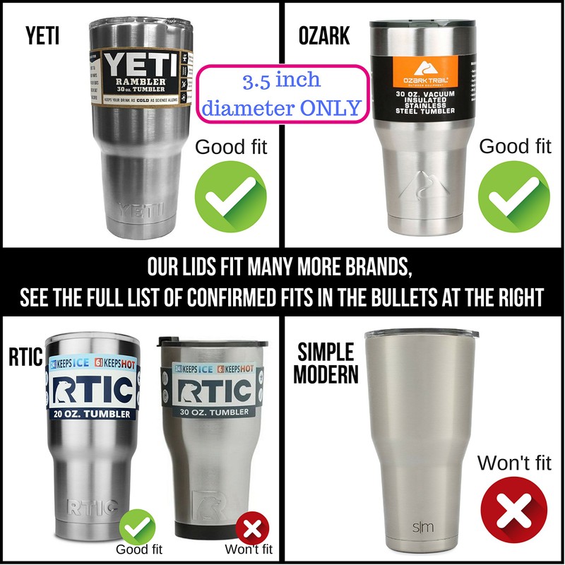 30 OZ - 3 Yeti Lids 30 oz Replacement Lid