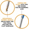 BIC Cristal Xtra Smooth Ballpoint Pen, Medium Point (1.0mm), Blue,