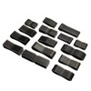 15Pcs Hollow Punch Cutter Hardened High Carbon Steel Rich Sizes