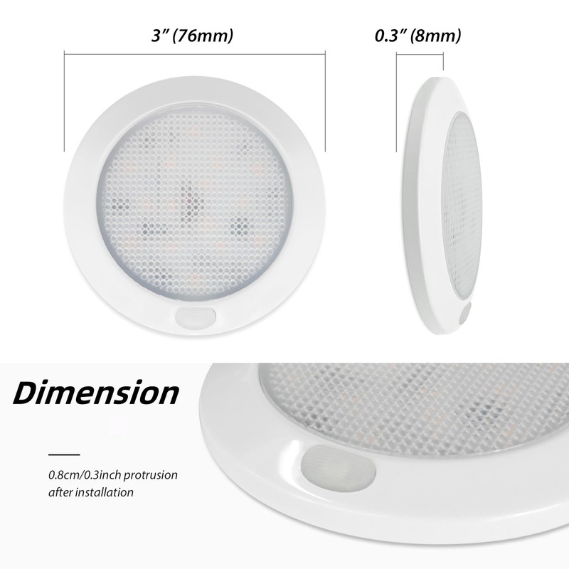 Dream lighting RV Lights 12 Volt RV Interior LED Cabinet