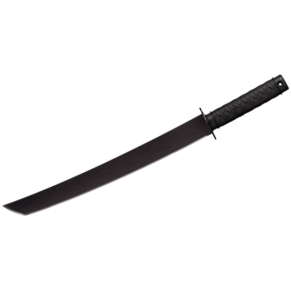 Cold Steel Tactical Wakizashi Machete 25" Length, Black, 18", One Size