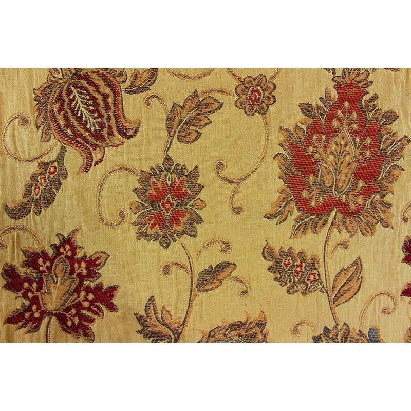 Riva Paoletti Zurich Cushion Cover - Decorative Floral Jacquard Design