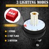 OPP ULITE 40LED Strobe Warning Beacon Light, 3 Flash Modes
