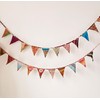 Creative Co-Op Vintage Kantha Quilt Garland