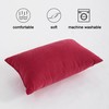 FLXXIE 2 Pack Microfiber Tiny Pillows, 11x7 Inches, Mini Pillows
