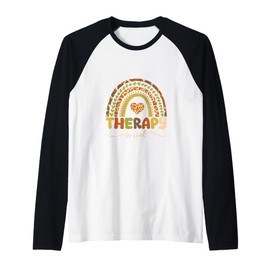 Therapy is Cool Inspirational Quote Daily Life Motivation Raglan Baseball Tee