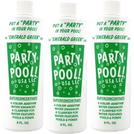 Party Pool Super - Concentrate Pool Dye Green (3 Pack)