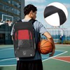KINGSLONG Basketball Backpack, Football Backpack, Large Capacity Softball Bag with