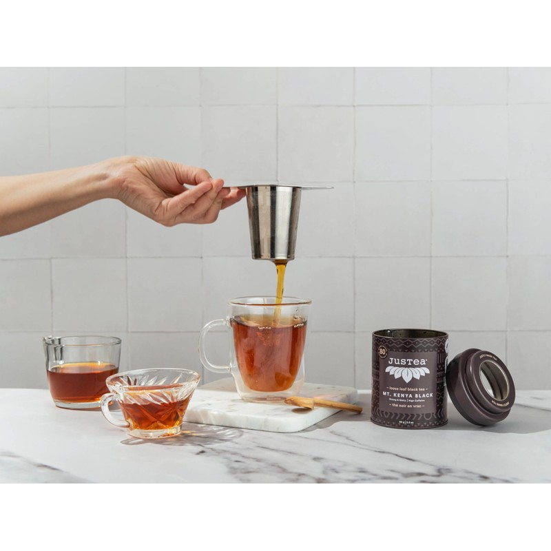 JusTea MT. KENYA BLACK | Loose Leaf Black Tea |