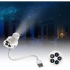 Proyector Nocturno Holográfico Estrella & Océano 5D de Alta Definición