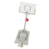Desktop Basketball Game Foldable Reduce Pressure Aluminium Alloy Miniature Basketball
