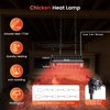 HEYOUTH Heat Lamp Chickens, Red Light Lamp Heat Lamp Chick
