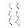 X6 Roller Door Lock Straps, 6-Pack, Compatible with 77mm and