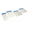 Surtek Juego De 4 Cuñas Para Raspar Mango Plastico Foy