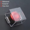 Strong Magnet Magnetic Push Button Switch Protective Cover Square 54