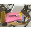 8-Piece XL Shoe Cleaning Set Application Brush + Polishing Brush