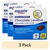 BASKETGOODS Chocolate Laxatives- Senna Laxative Chocolate 24 ct, 15 mg