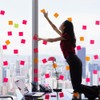ideen.kollektiv IonNotes Electrostatic Sticky Notes - 1048 Sheets in 4